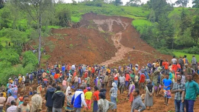 Ethiopie : un glissement de terrain dans le sud fait au moins 146 morts 